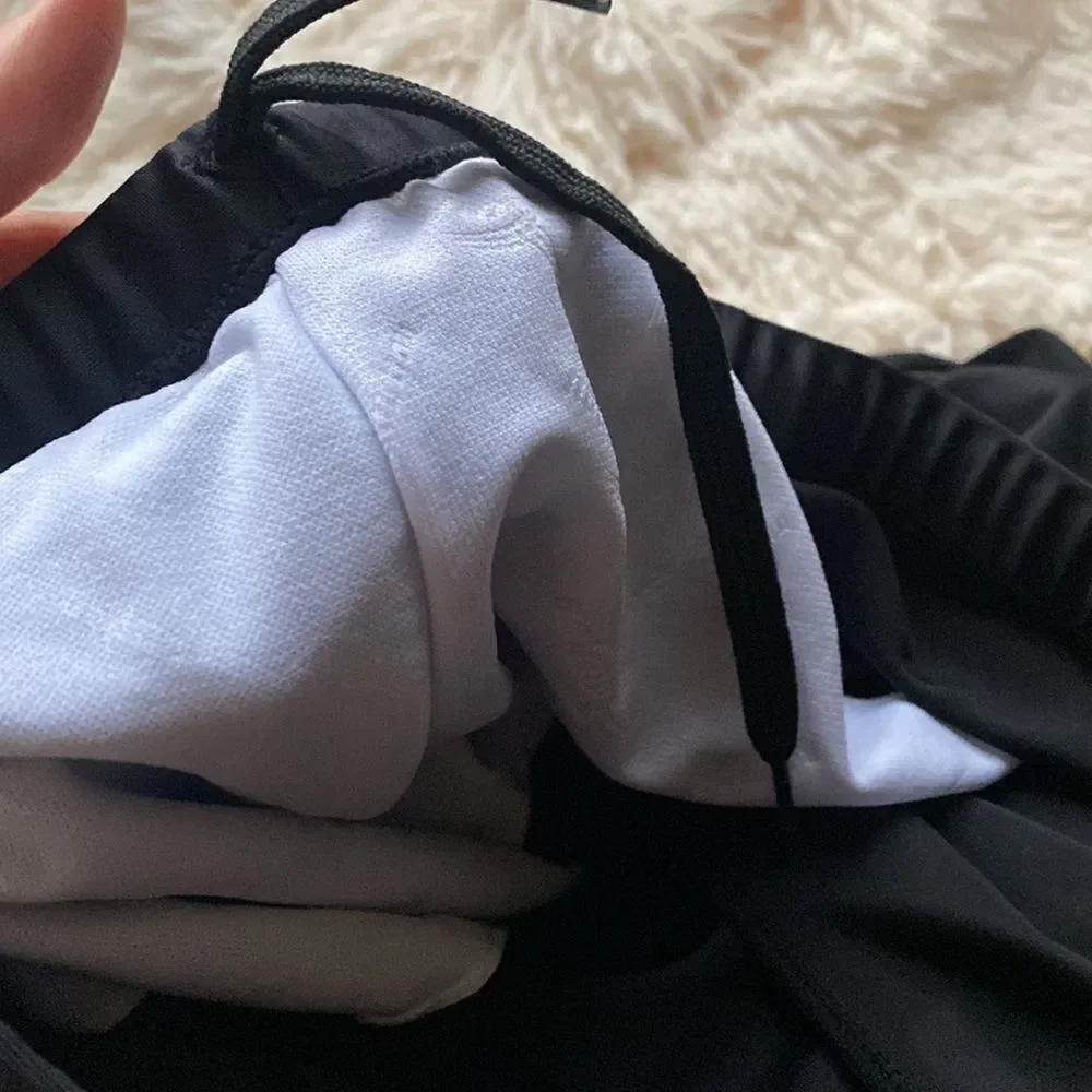 Boys XL Long Black Tight Swim Trunks 3XL